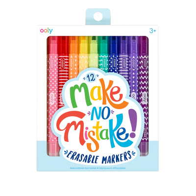 Make No Mistake Erasable Markers