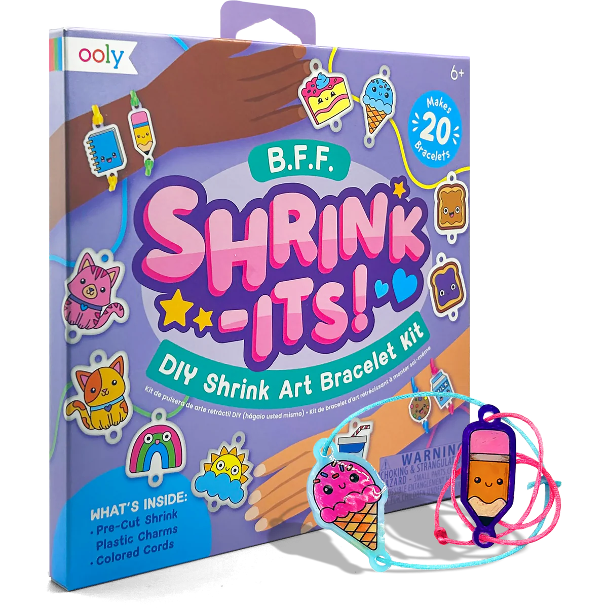 Shrink-its! DIY Shrink Art Bracelet Kit - BFF