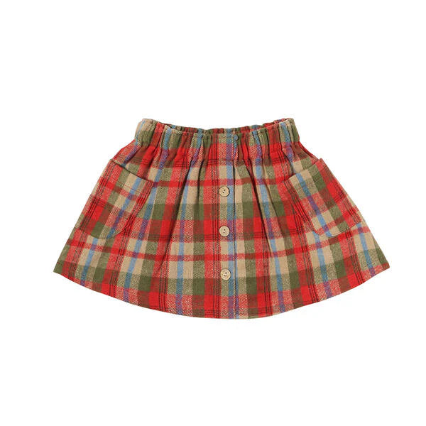 Autumn Plaid Jaycee Skirt