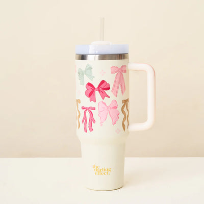 40oz Tumbler- Bow Affair