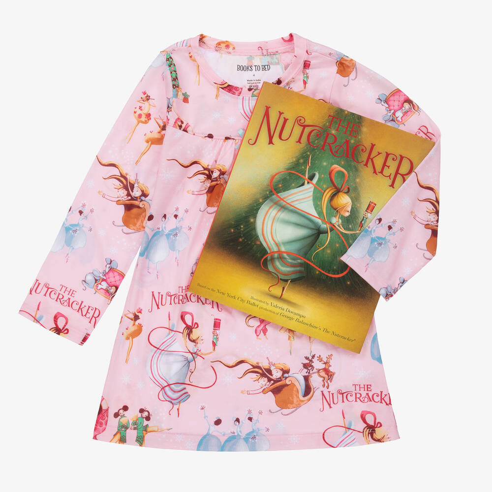 The Nutcracker Matching Nightgown and Book Set