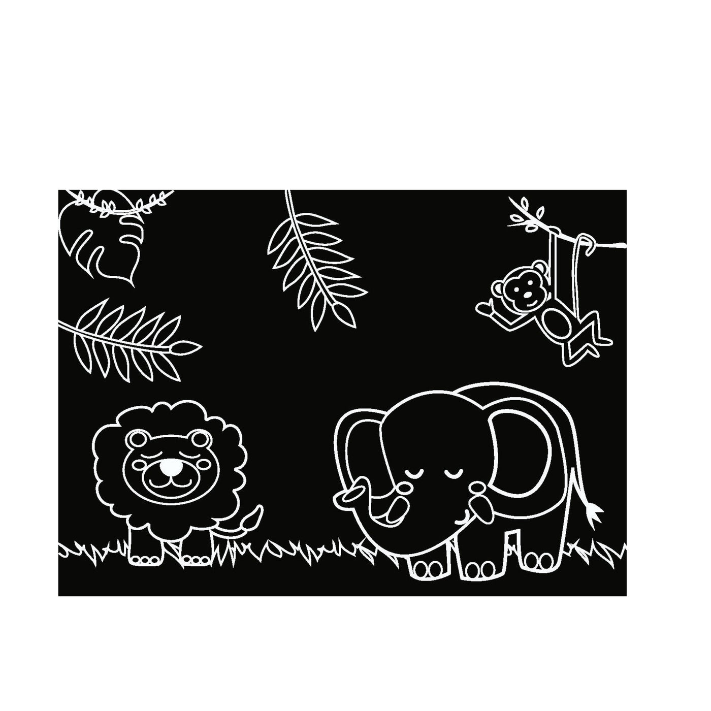 Chalkboard Farm/Jungle Travel Mat Set