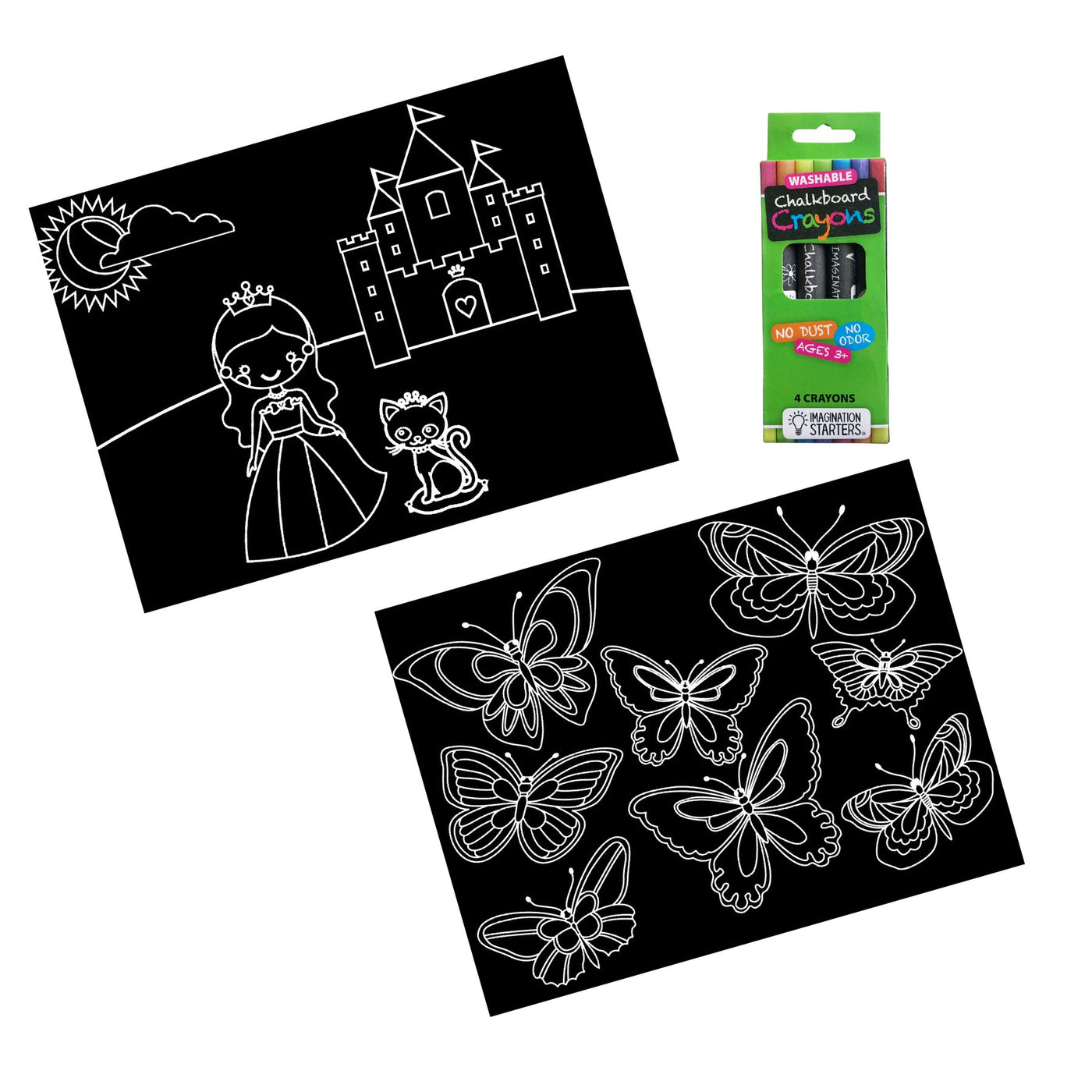 Princess/Butterfly Travel Mat Set