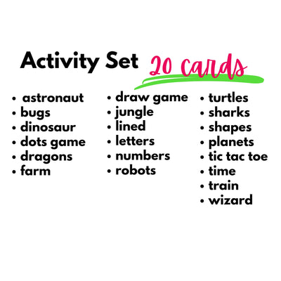 Activity Flash Card Go Set