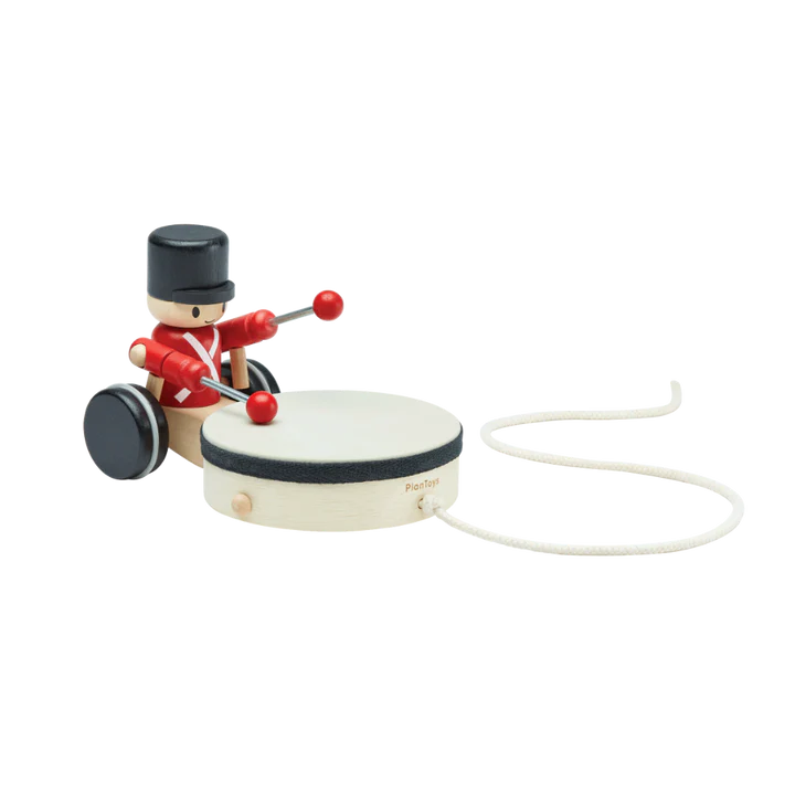 Pull Along Drummer Toy