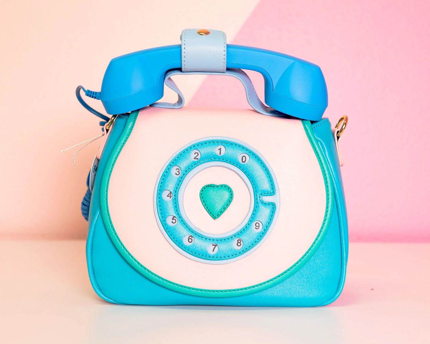 Ring Ring Phone Convertible Handbag- Mermaizing Blue