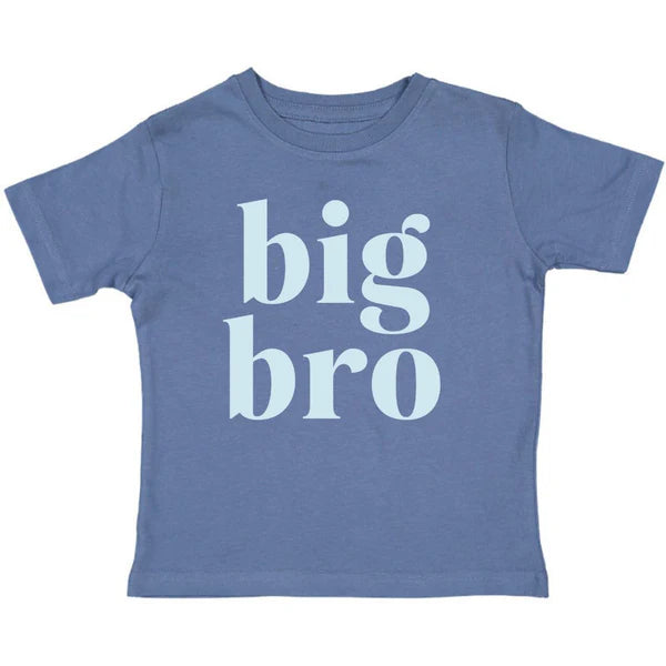 Big Bro Short Sleeve Shirt- Indigo