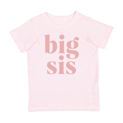 Big Sis Short Sleeve Tee- Ballet