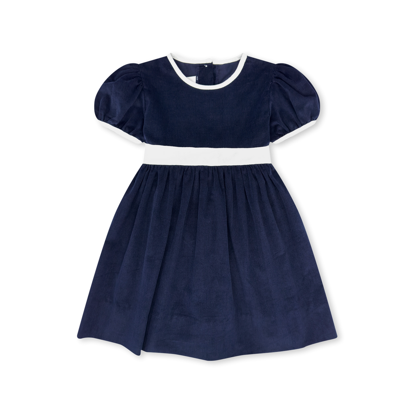 High Point Navy Corduroy Blissful Band Dress