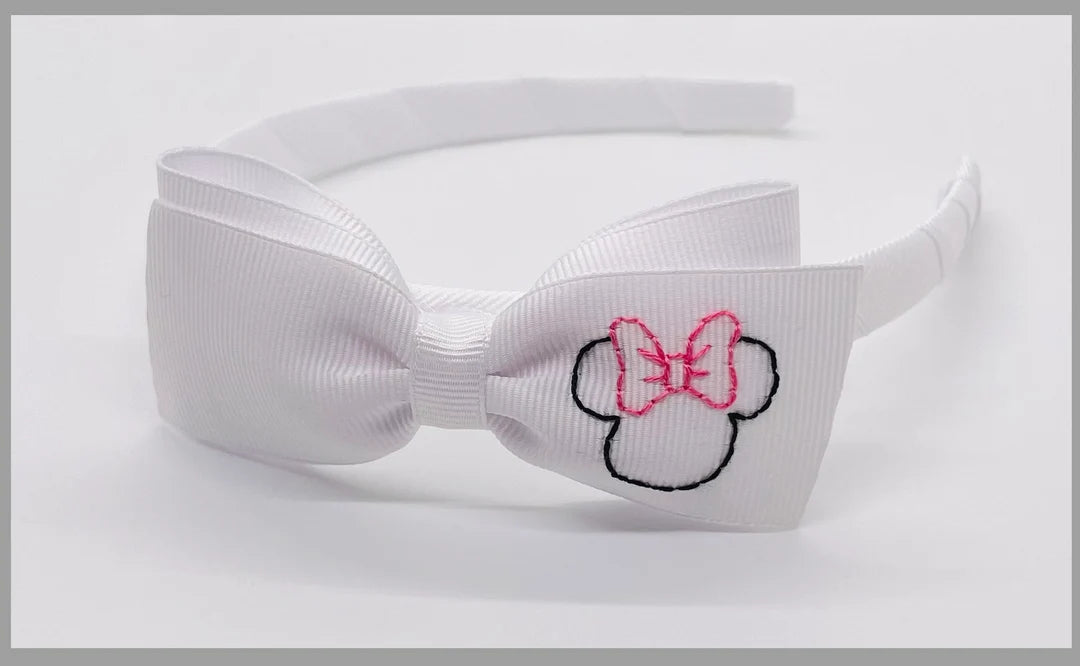 Minnie Mouse Lottie Hard Headband