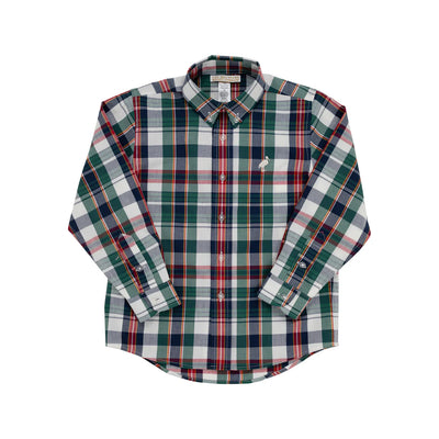 Field Park Plaid Deans List Dress Shirt