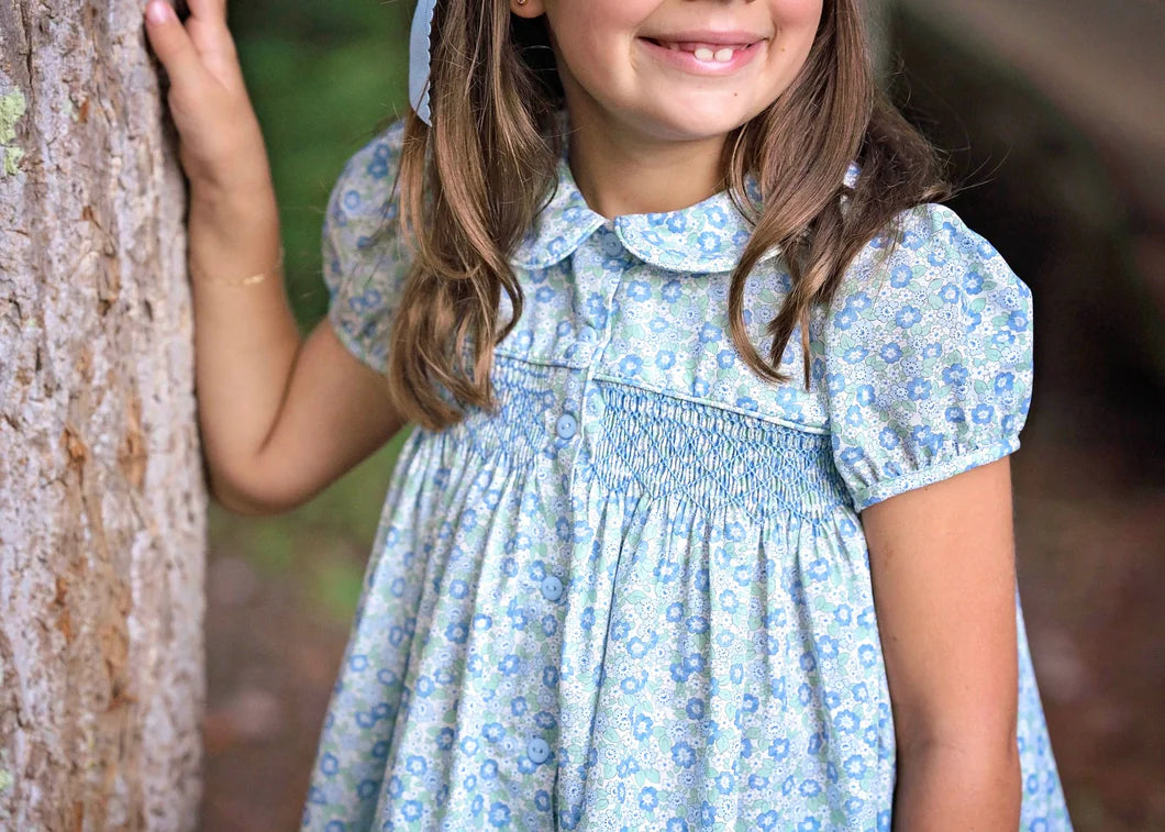 Ella Floral Smocked Dress