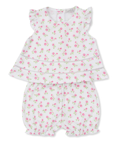 Rosy Roses Sunsuit Set