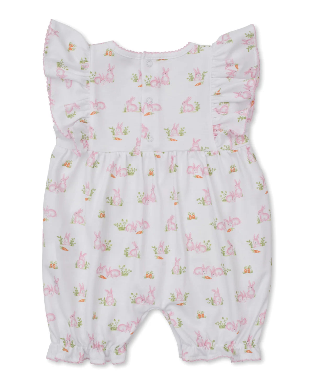 Baby Bunny Patch Pink Print Playsuit