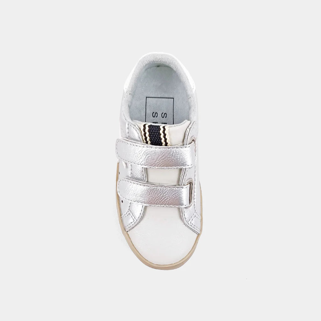 Silver Distressed Sunny Mini Shoes