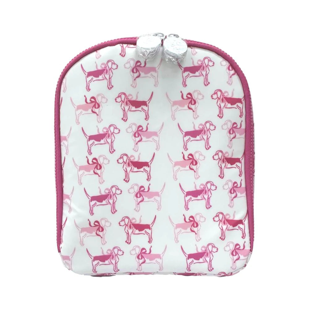 Bring It Lunch Bag- Pink Puppy Love