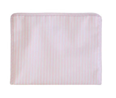 Roadie Large Zip Pouch - Pimlico Pink Stripe