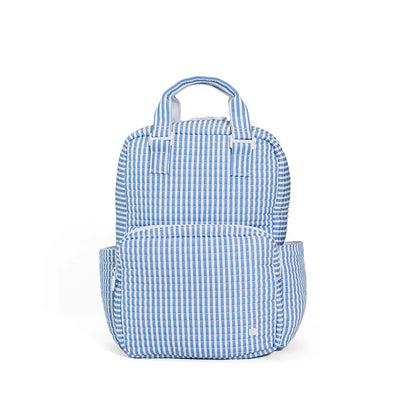 All You Need Convertible Bag- Pimlico Stripe Chambray Quilted