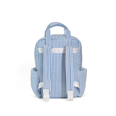 All You Need Convertible Bag- Pimlico Stripe Chambray Quilted