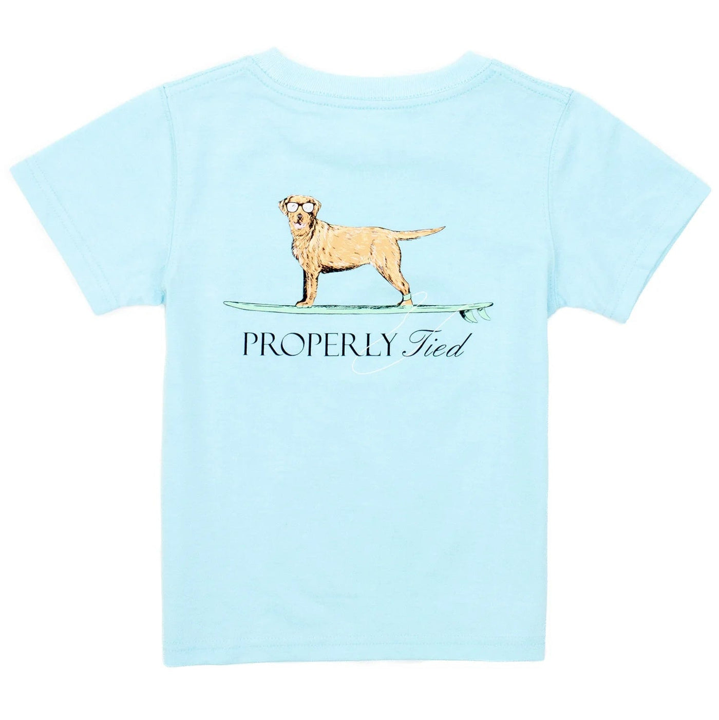 Powder Blue Waverider Short Sleeve Tee