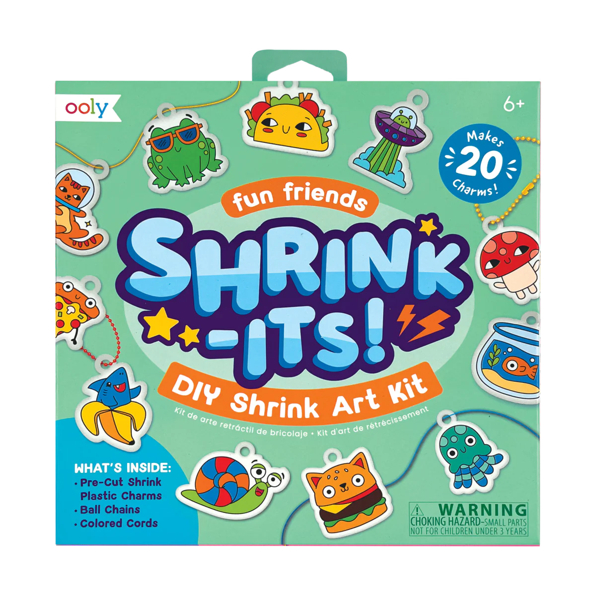 Shrink-Its! D.I.Y. Shrink Art Kit - Fun Friends