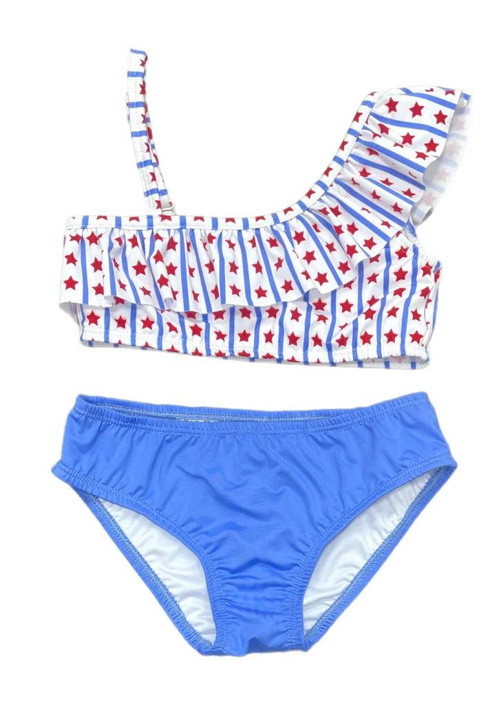 Stars and Stripes Two Piece Swimsuit