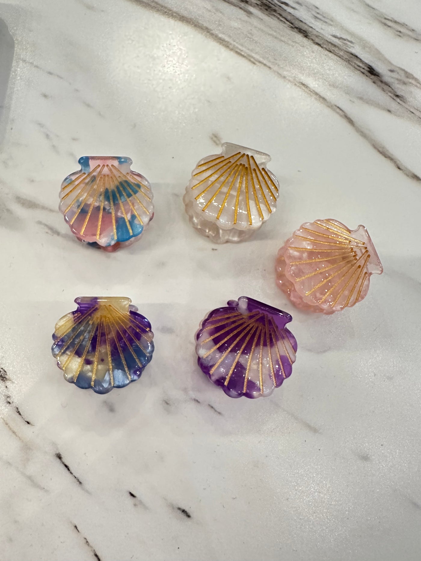 Small Shell Clawclips