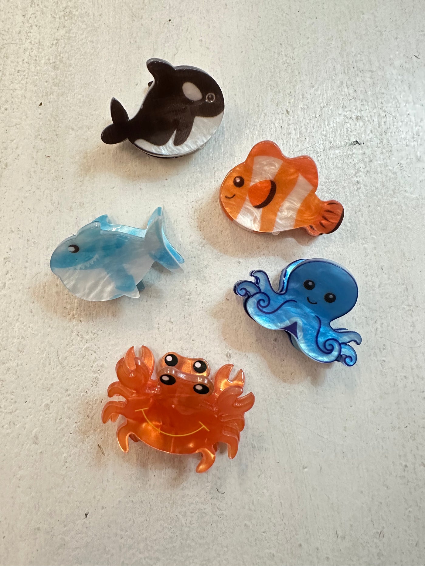 Sea Animal Clawclip