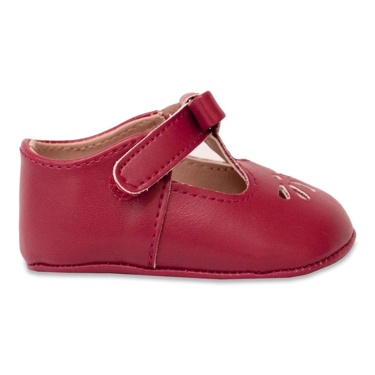 Bryanna Infant Classic Red T-Straps for Baby Girls