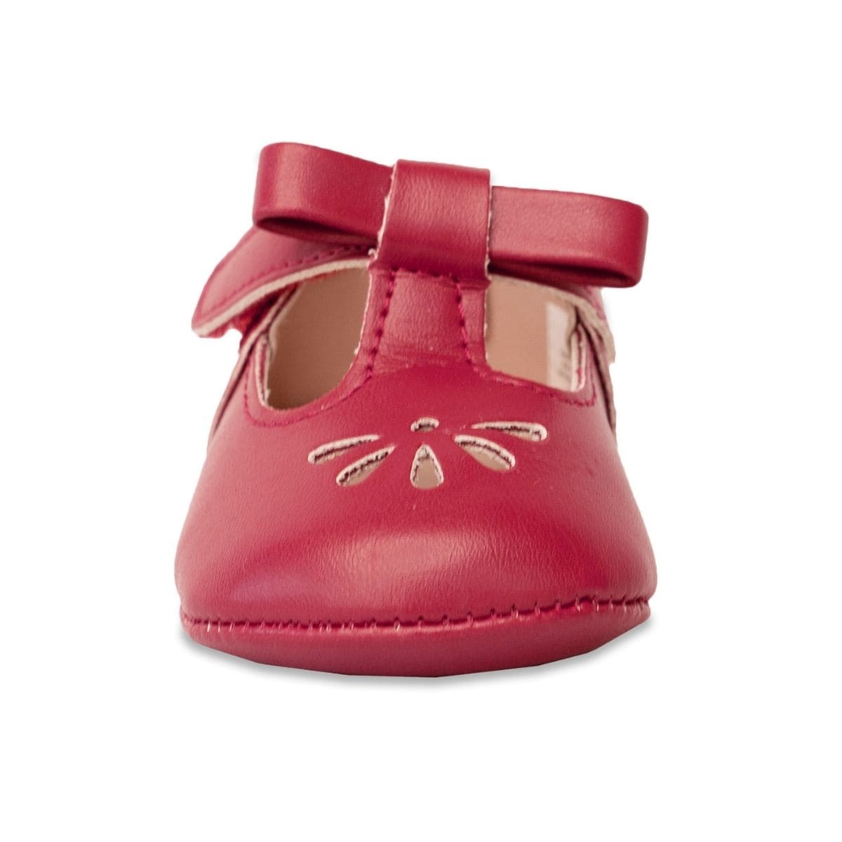 Bryanna Infant Classic Red T-Straps for Baby Girls