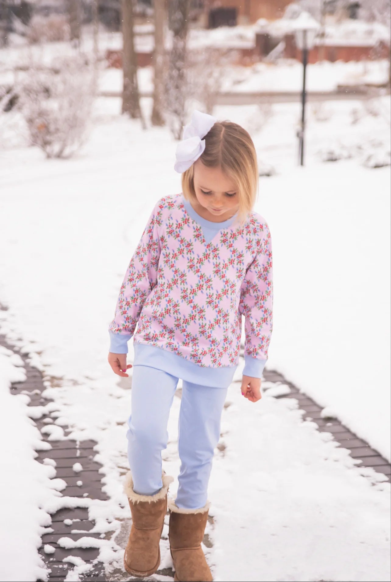 Christmas Floral Sidney Sweatshirt