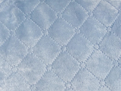 Nanas Single Face Quilted Plush Baby Blanket - 30"x40" (3 Color Options)