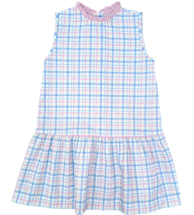 Pastel Plaid Sydney Dropwaist Dress