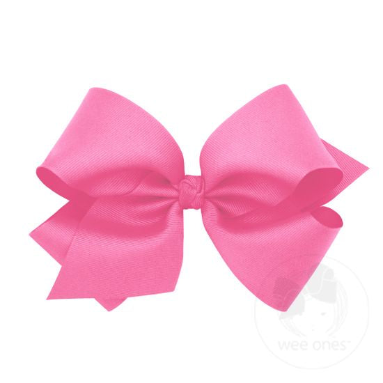 King Grosgrain Bow with Knot Wrap (12 colors)