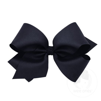 King Grosgrain Bow with Knot Wrap (12 colors)