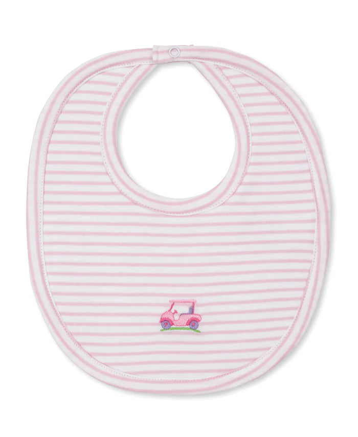 Fairway Foursome Pink Stripe Bib