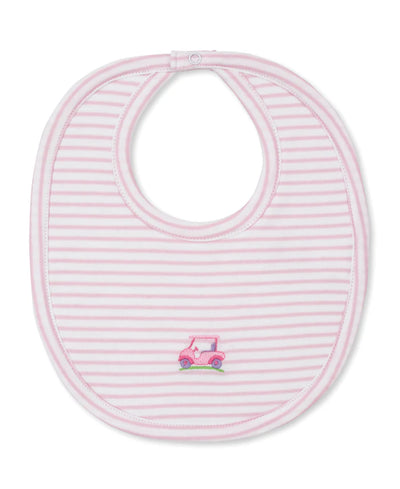 Fairway Foursome Pink Stripe Bib