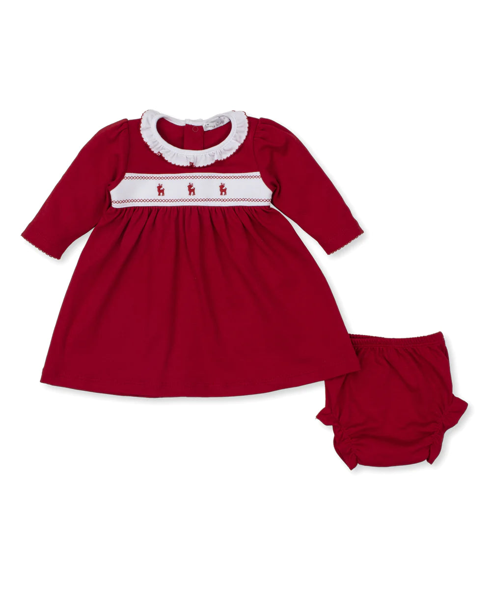 Red Classic Treasures Holiday Dress Set