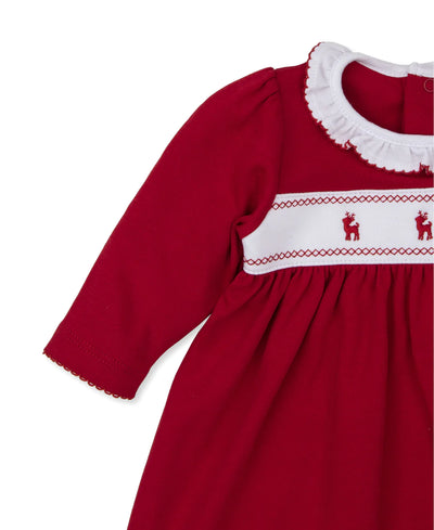 Red Classic Treasures Holiday Dress Set