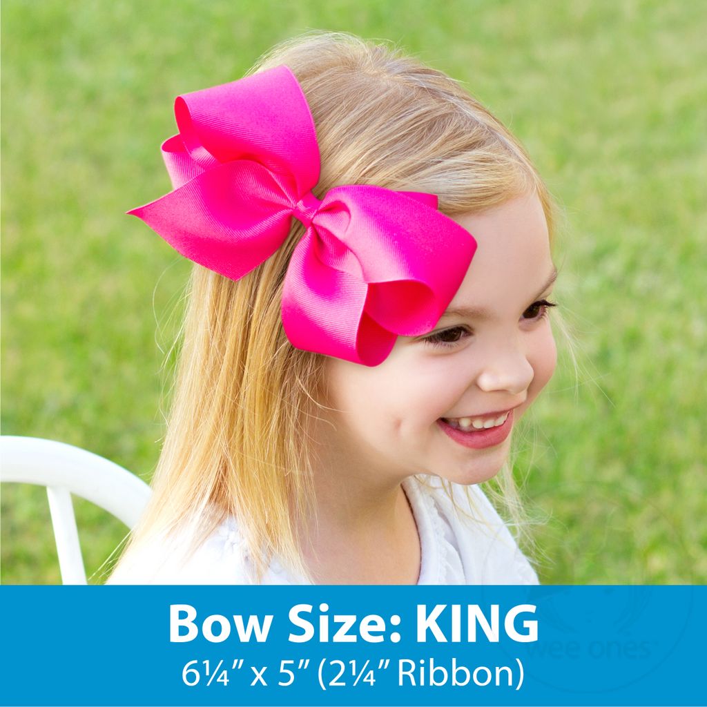 King Princess and Dance-Inspired Printed Grosgrain Hair Bow