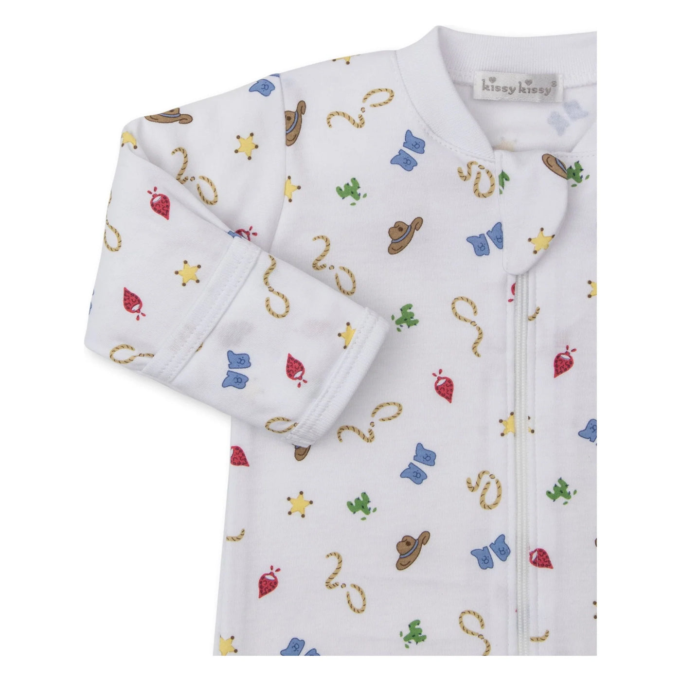 Western Cowboy Footie with Zip