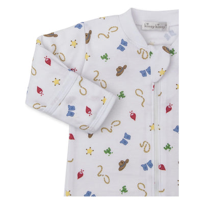 Western Cowboy Footie with Zip