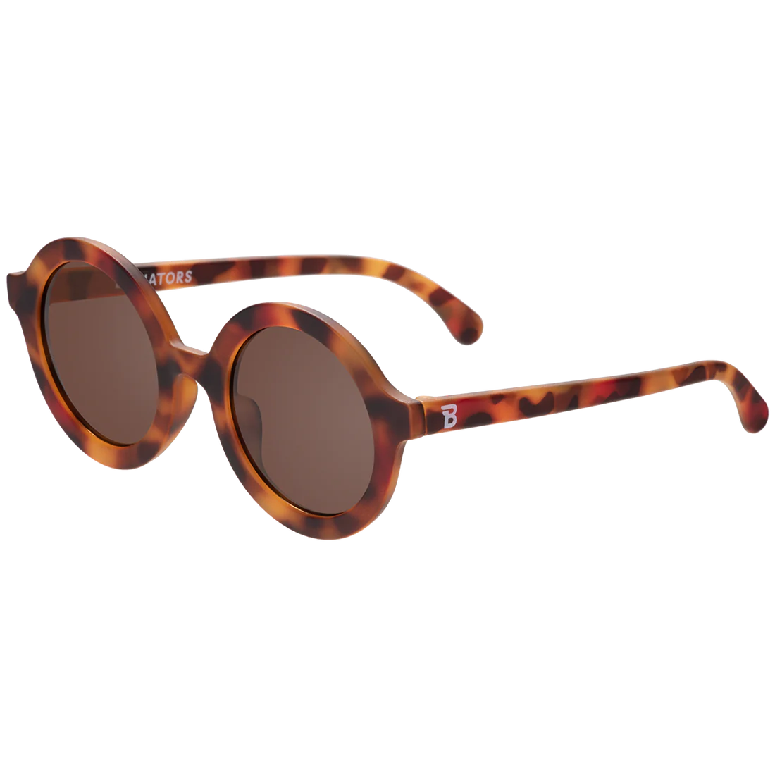 Tortoise Shell Euro Round Baby Sunglasses