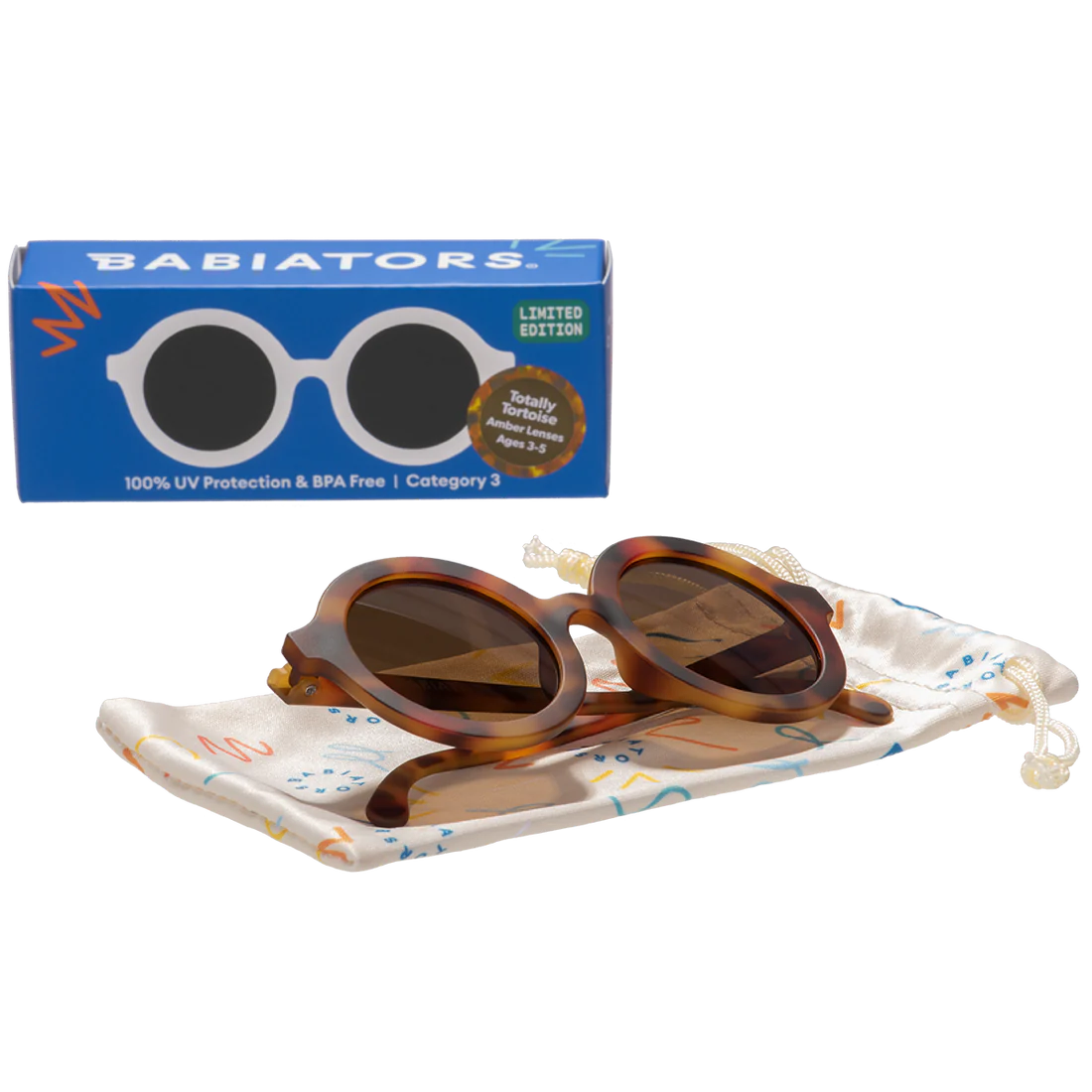 Tortoise Shell Euro Round Baby Sunglasses