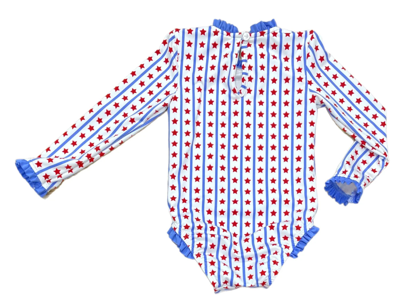 Stars and Stripes Leighton Rash Guard Swimsuit