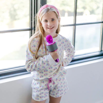 Stella Girls' Sweatshirt Short Set - Music Superstar