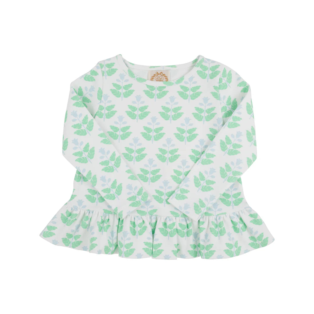 Hanover Hand Block Long Sleeve Long You Back Top