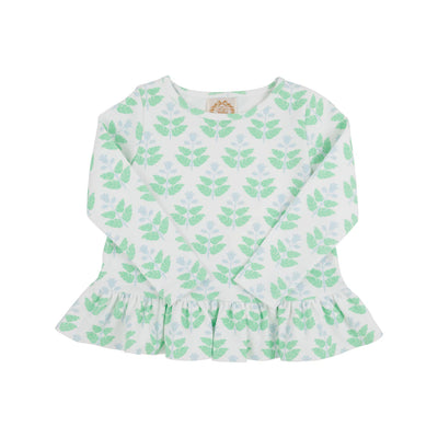 Hanover Hand Block Long Sleeve Long You Back Top