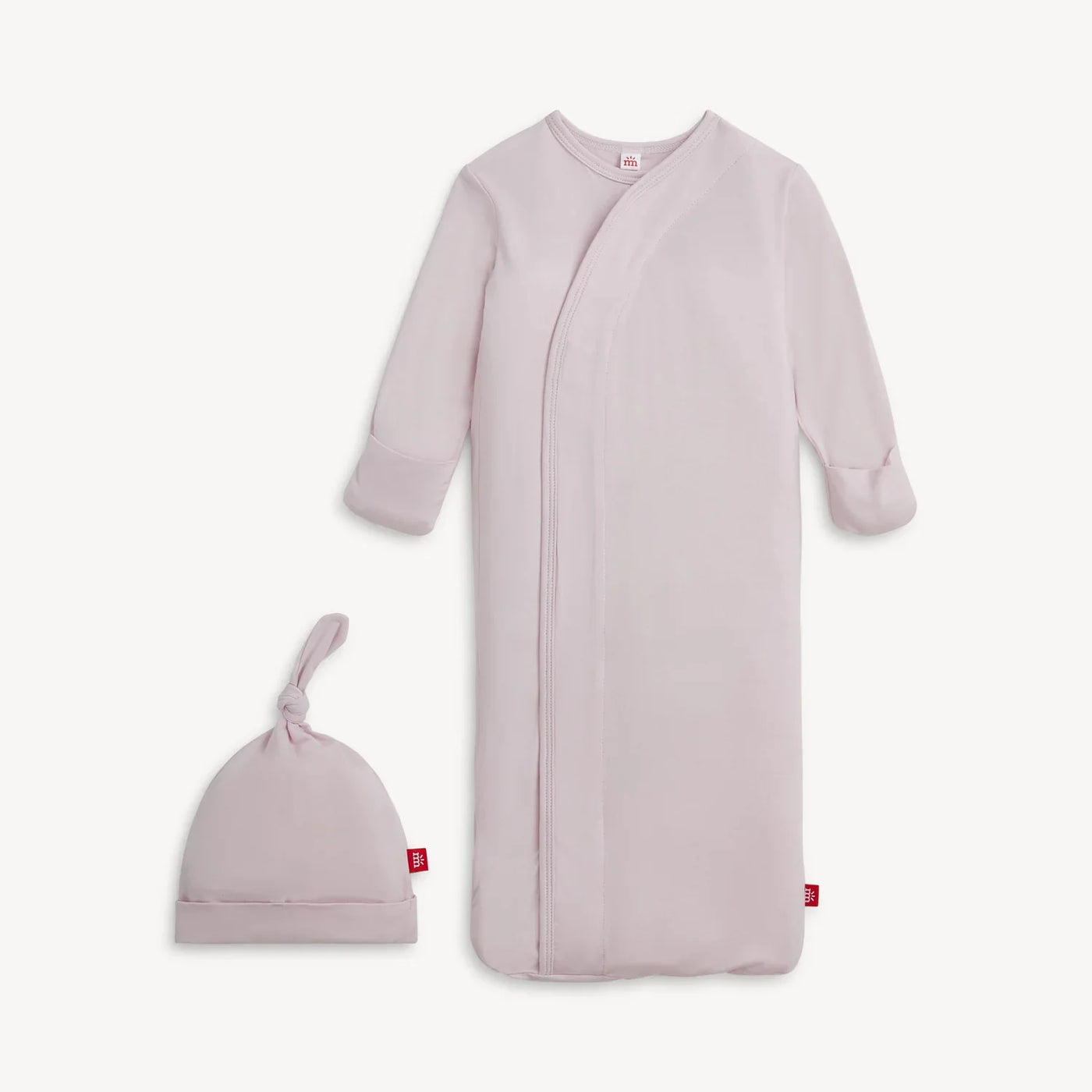 Artic Grey Modal Gown and Hat