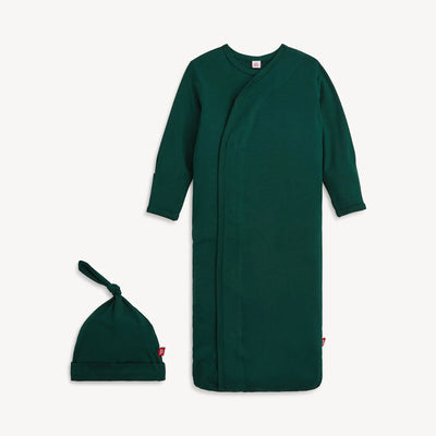 Deep Emerald Modal Gown and Set